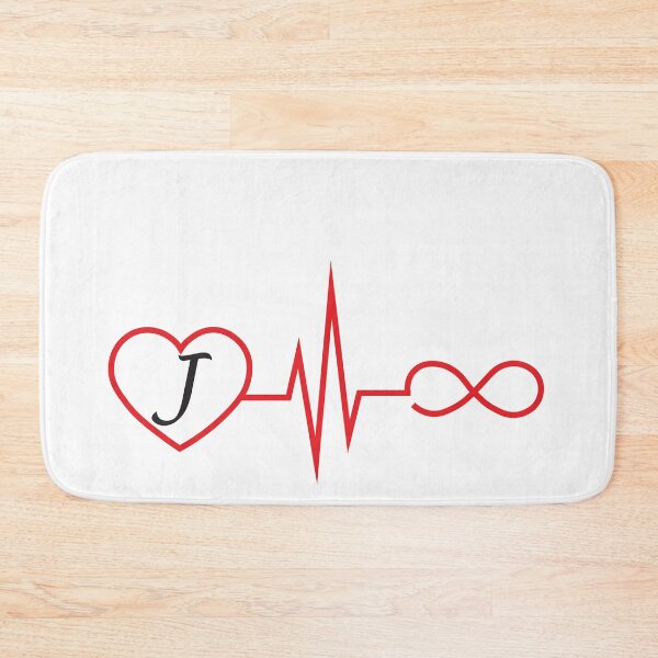 Item preview, Love forever letter J designed and sold by CheymaBou.