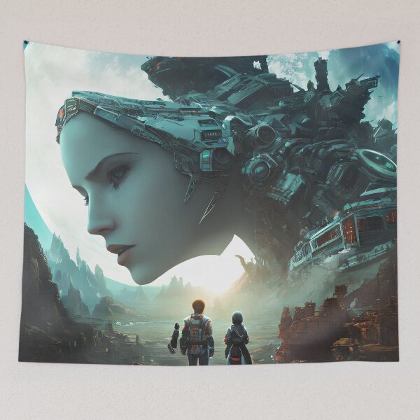 Item preview, Futuristic Planet designed and sold by D3monic.