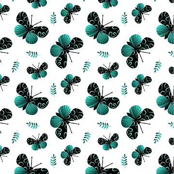 Artwork thumbnail, Butterfly Pattern by BusyIsaWork