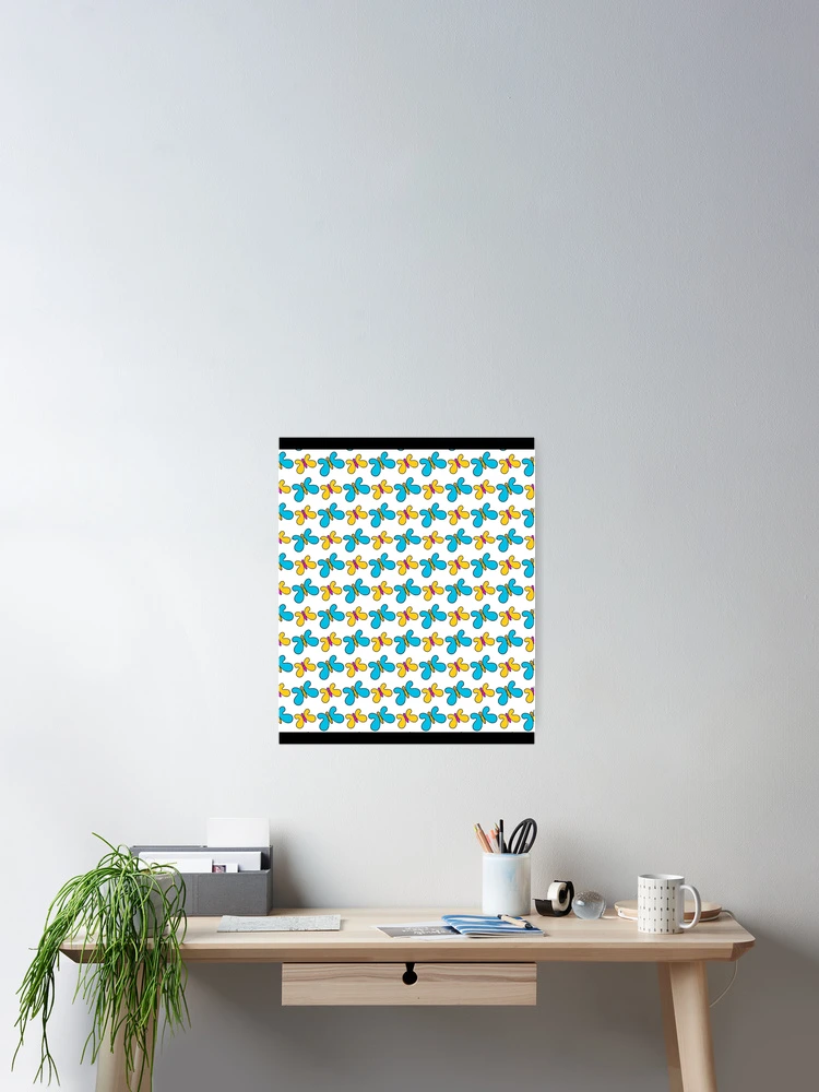 Thumbnail 2 of 3, Poster, Butterfly Pattern  designed and sold by BusyIsaWork.