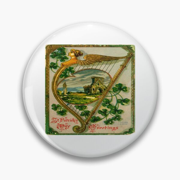 Item preview,  St Patricks Day Vintage Greeting designed and sold by Tamas Das.