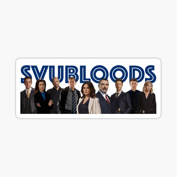 SVUBloods Sticker
