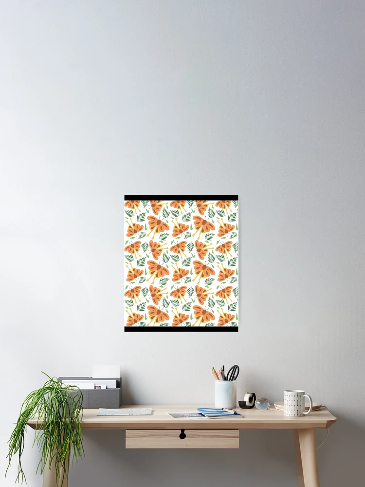 Thumbnail 2 of 3, Poster, Butterfly Pattern designed and sold by BusyIsaWork.