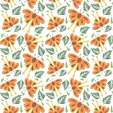 Artwork thumbnail, Butterfly Pattern by BusyIsaWork