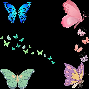 Artwork thumbnail, Butterfly Pattern by BusyIsaWork