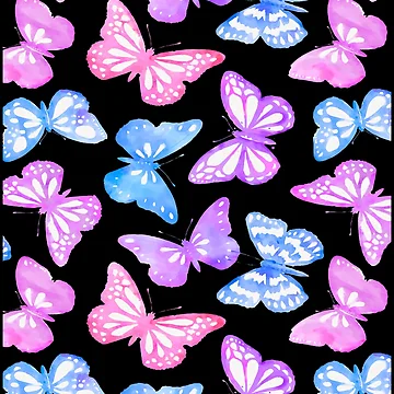 Artwork thumbnail, Butterfly Pattern by BusyIsaWork
