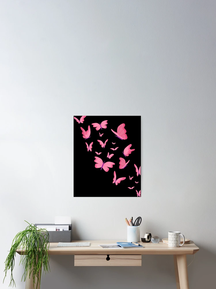 Thumbnail 2 of 3, Poster, Butterfly Pattern designed and sold by BusyIsaWork.