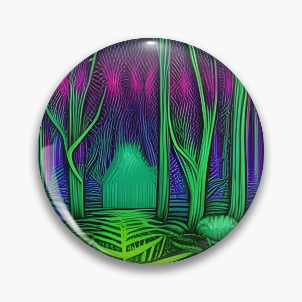 Artikelvorschau, Neon Psychedelic Landscape entworfen und verkauft von brandway.