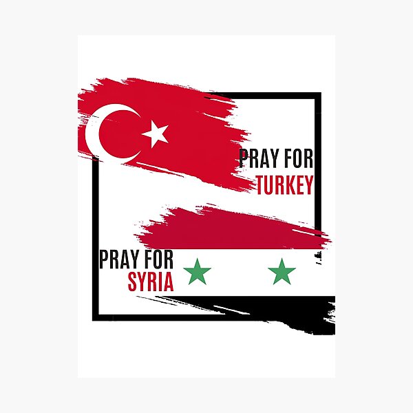 Item preview, Pray For Turkey Pray For Syria designed and sold by JulieJohnson99.