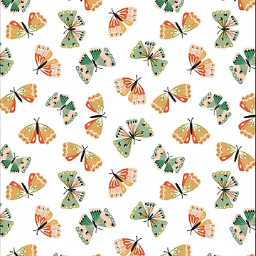 Artwork thumbnail, Butterfly Pattern by BusyIsaWork