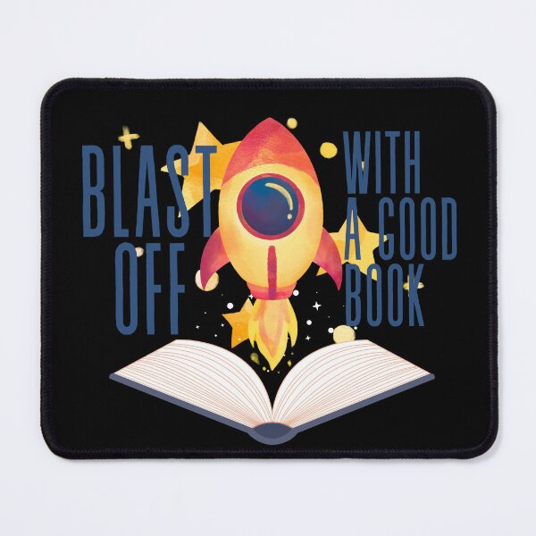 Item preview, Blast Off With a Good Book designed and sold by River Graphic Design.