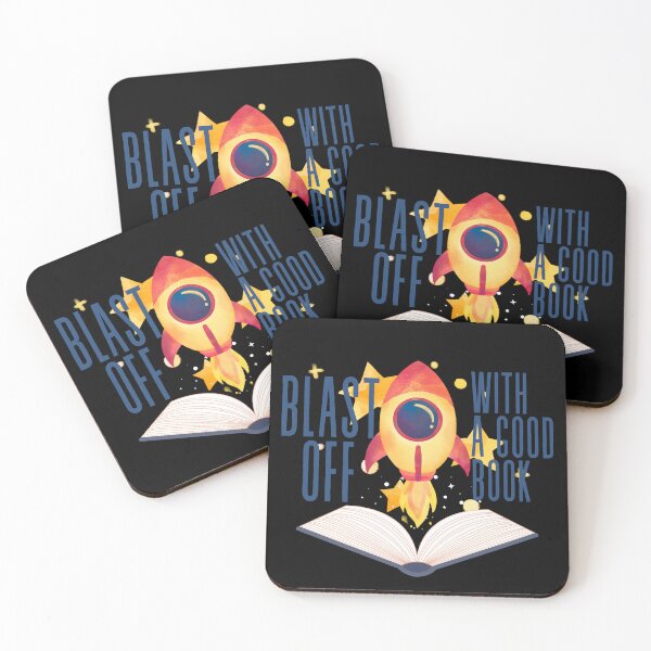 Item preview, Blast Off With a Good Book designed and sold by River Graphic Design.