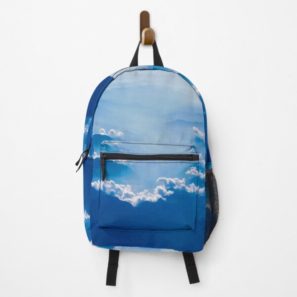 Item preview, Ariel view over clouds and mountains. designed and sold by claireseyeview.