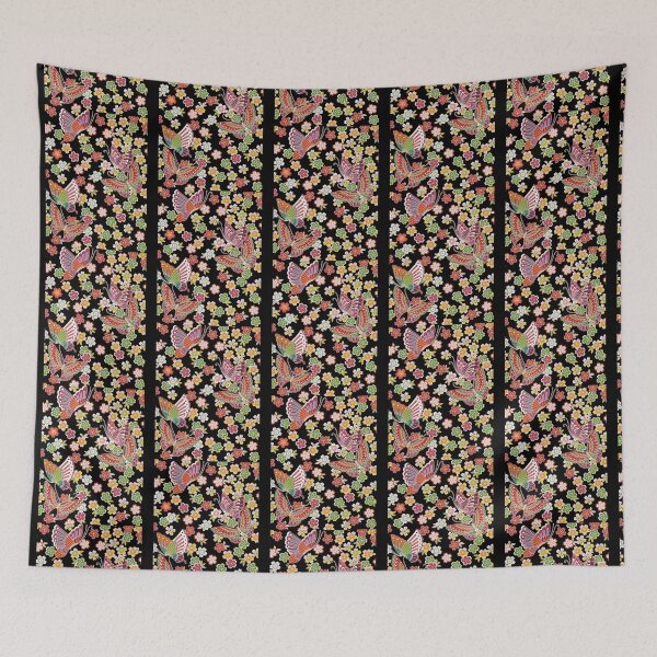 Item preview, Butterfly pattren colorful nature designed and sold by BusyIsaWork.