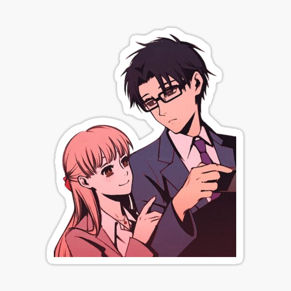 Wotaku Ni Koi Wa Muzukashii Stickers for Sale