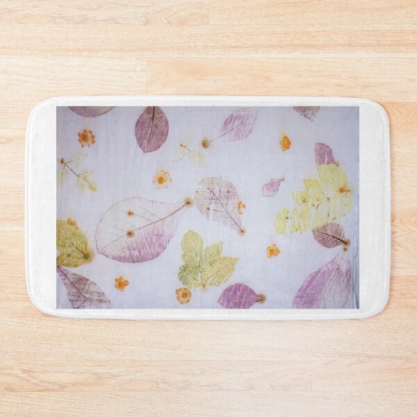 Item preview, Ecoprint from leaves on fabric. designed and sold by KanyaluckArtist.