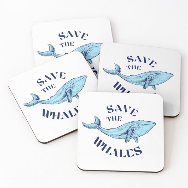 Item preview, Save the whales designed and sold by addict2reading.