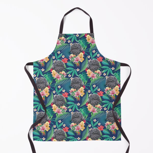 Item preview, Tropical Black Toy Poodle designed and sold by lulupetart.