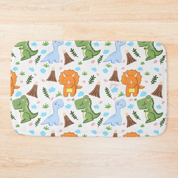 Item preview, Colorful Dinosaurs Pattern designed and sold by Patternomania.