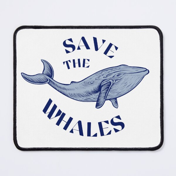 Item preview, Save the whales designed and sold by addict2reading.