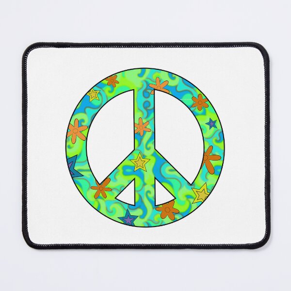 Item preview, Mystery Machine based peace sign. designed and sold by Ricardo Gutierrez.