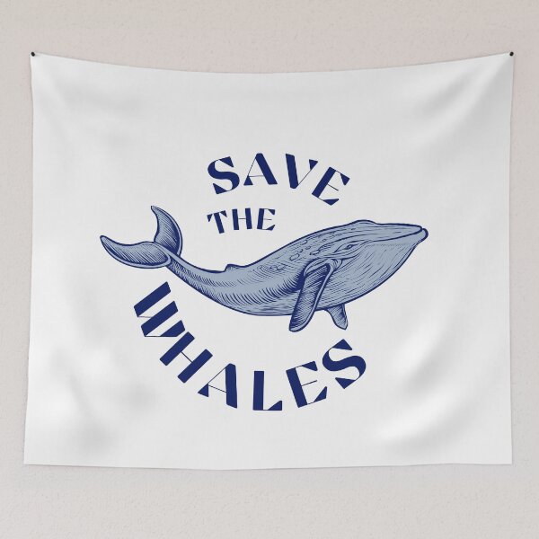 Item preview, Save the whales designed and sold by addict2reading.