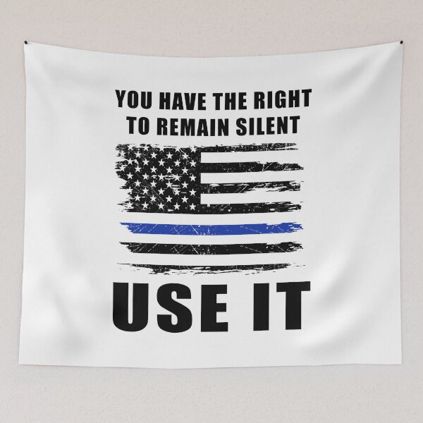 Item preview, Police - You Have The Right To Remain Silent Use It designed and sold by UnknownArtistt.
