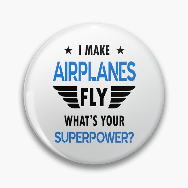 Item preview, Pilot - I Make Airplanes Fly What's Your Superpower designed and sold by UnknownArtistt.