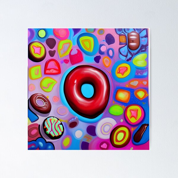 Item preview, Chocolate donut designed and sold by REALDesign-Shop.