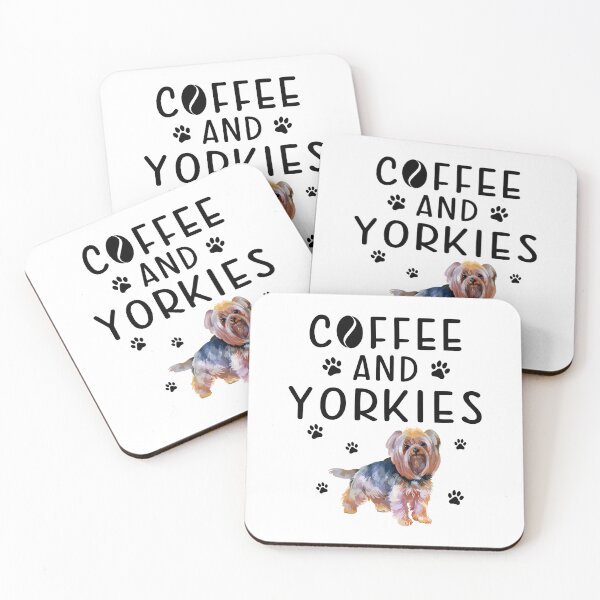 Item preview, Coffee And Yorkies designed and sold by UnknownArtistt.