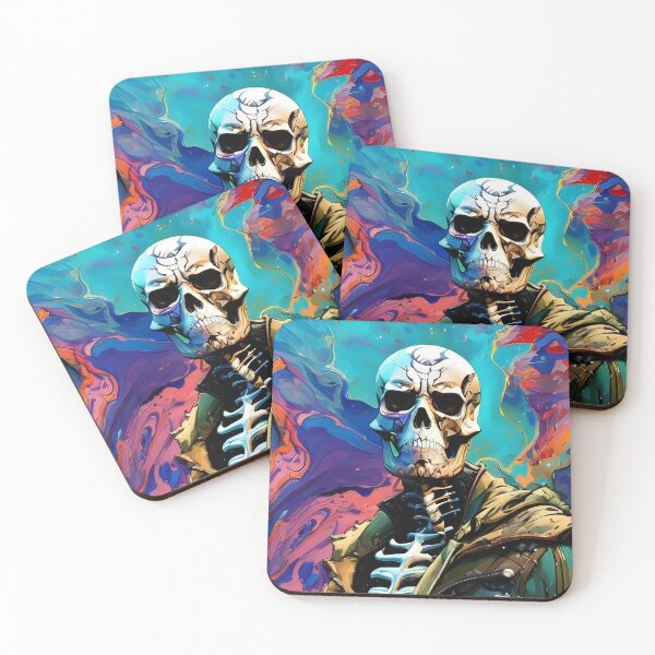 Item preview, Psychedelic Skull #67 designed and sold by mrbribe.