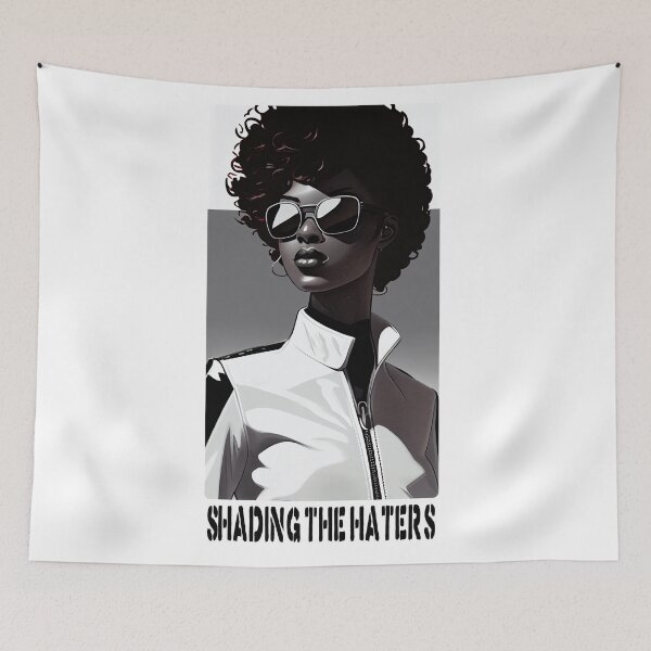 Item preview, Black girl 1, Shading the haters designed and sold by obstinator.