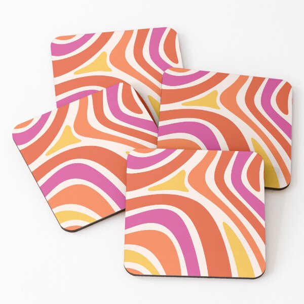 Item preview, Psychedelic retro pattern designed and sold by HalcyonFairy.