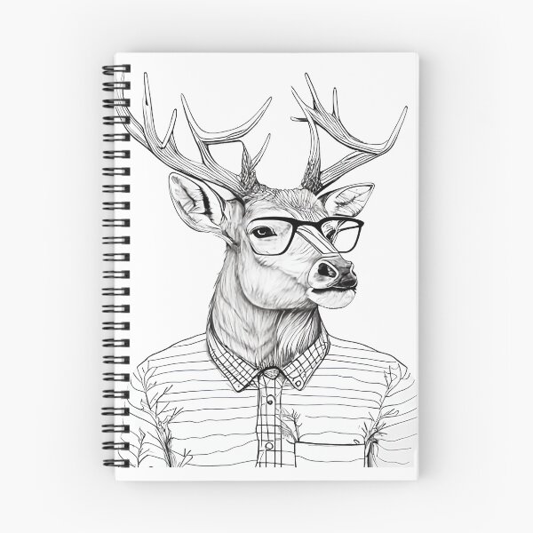 Artikelvorschau, Deer Human Style Smart Deer mit langem Geweih entworfen und verkauft von MaxEXP.