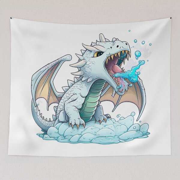 Item preview, White Dragon D&D RPG Fantasy TTRPG designed and sold by WodenButikk.