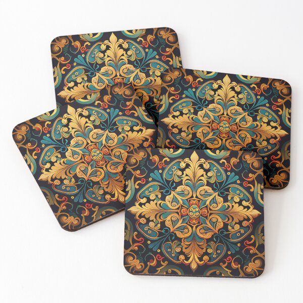 Item preview, Imagined Detailed New Traditional Pattern Digital Painting designed and sold by CodeAndColors.