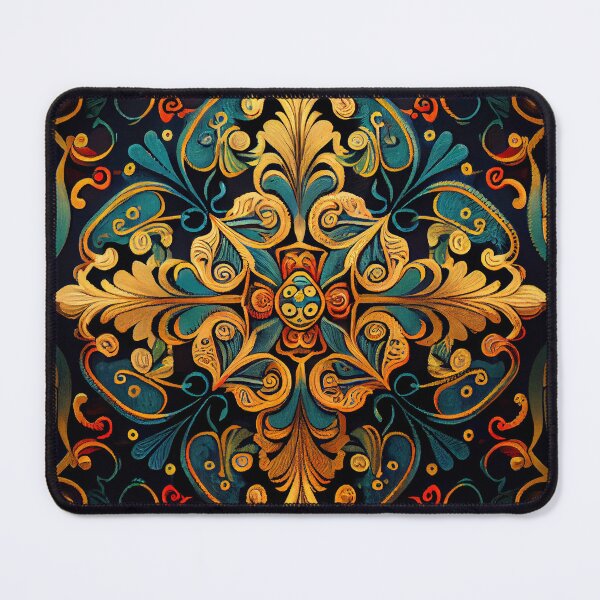 Item preview, Imagined Detailed New Traditional Pattern Digital Painting designed and sold by CodeAndColors.