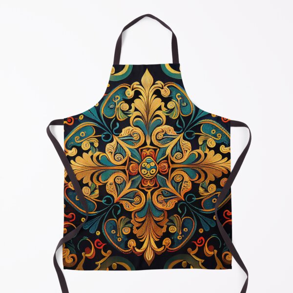 Item preview, Imagined Detailed New Traditional Pattern Digital Painting designed and sold by CodeAndColors.