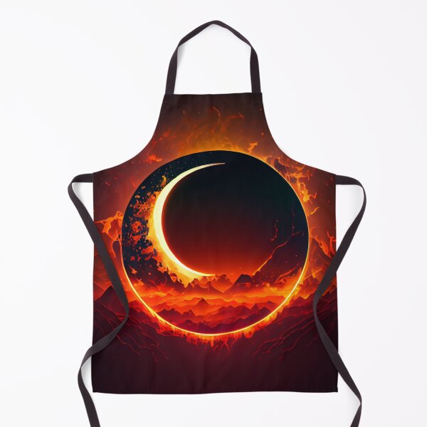 Item preview, A Ring of Fire Eclipse Illustration designed and sold by mcmtdesigns.