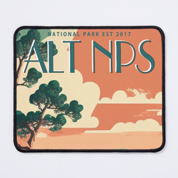 Item preview, Support ALT NPS national park majestic designed and sold by Phillips3054.
