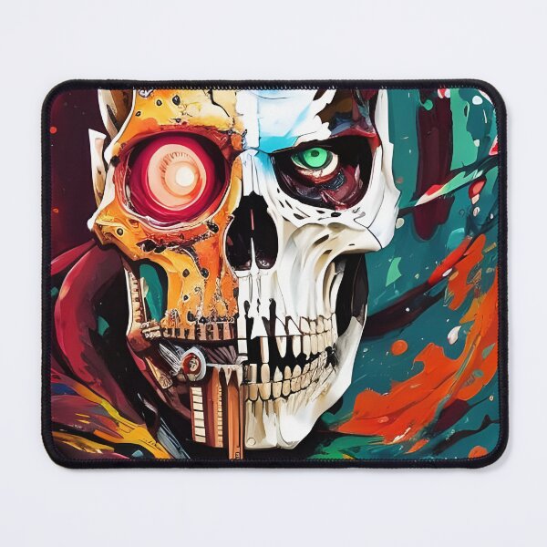 Item preview, Psychedelic Skull #73 designed and sold by mrbribe.