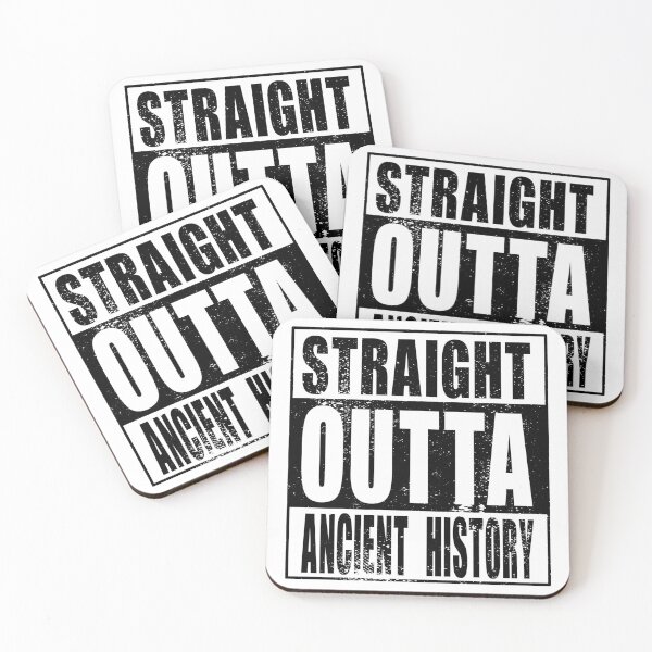 Item preview, Straight Outta Ancient History (black) designed and sold by SolidEarthArt.