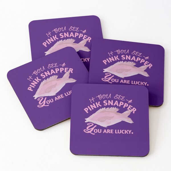 Item preview, Watercolor snapper funny saying designed and sold by vibeno1.
