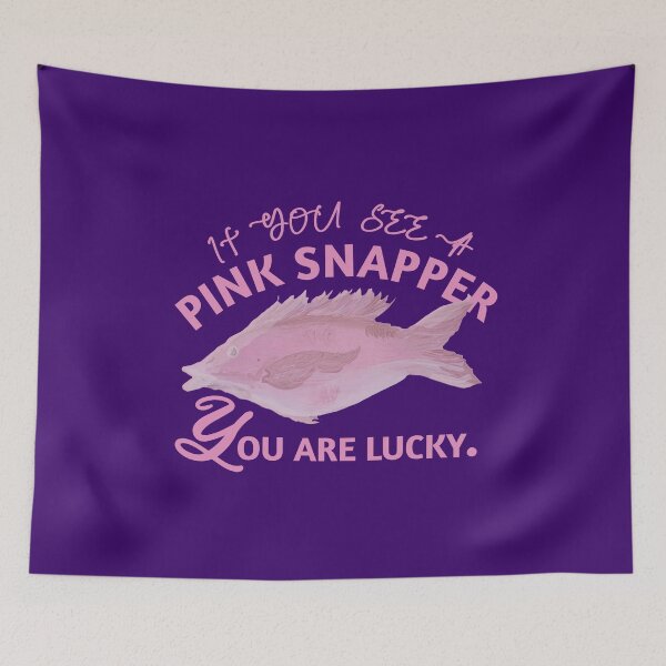 Item preview, Watercolor snapper funny saying designed and sold by vibeno1.