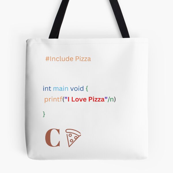 Aperçu de l'œuvre int main void pizza créée et vendue par Uartists.