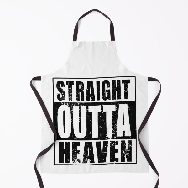 Item preview, Straight Outta Heaven (black) designed and sold by SolidEarthArt.