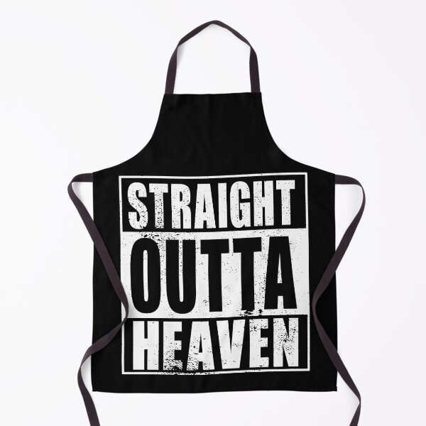 Item preview, Straight Outta Heaven (white) designed and sold by SolidEarthArt.