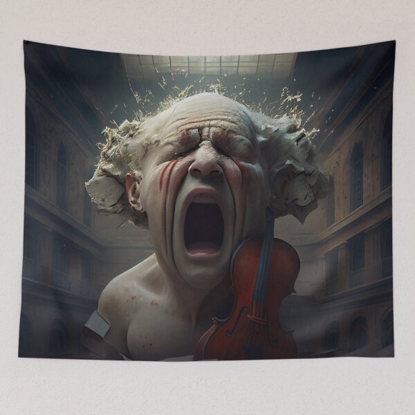 Item preview, Redemptions Exasperated Melody Digital Painting designed and sold by CodeAndColors.