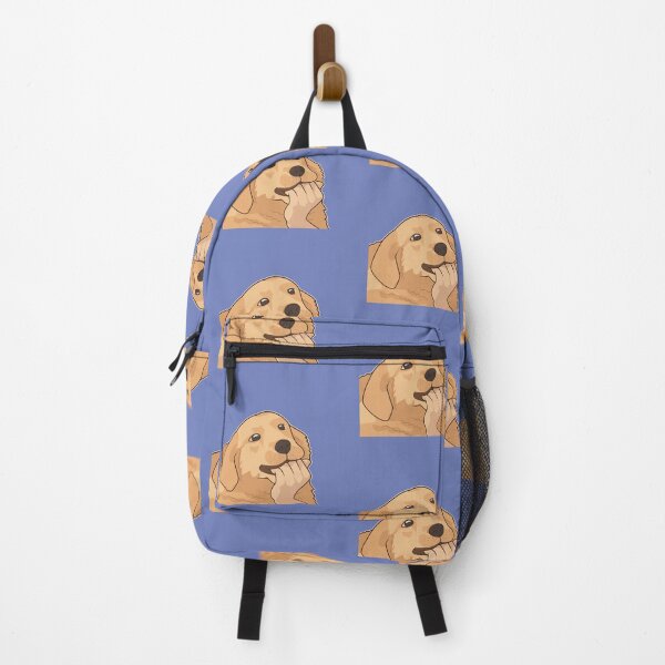 Item preview, Interested Labrador dog with hand on mouth meme designed and sold by Rzera-.