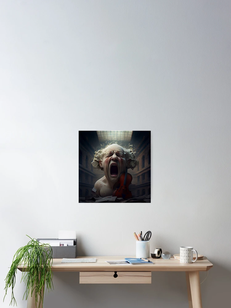 Thumbnail 2 von 3, Poster, Redemptions Exasperated Melody Digital Painting designt und verkauft von CodeAndColors.
